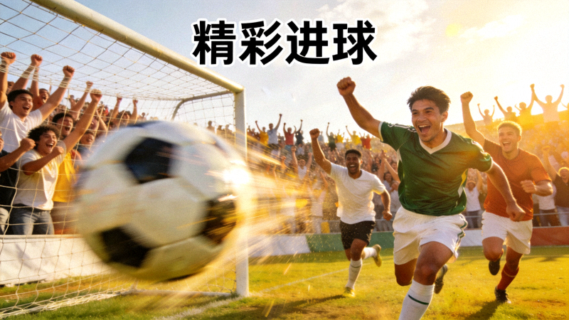 足球比赛精彩进球瞬间视频缩略图